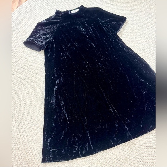 & Other Stories Velour A-Line Dress - Picture 6 of 7